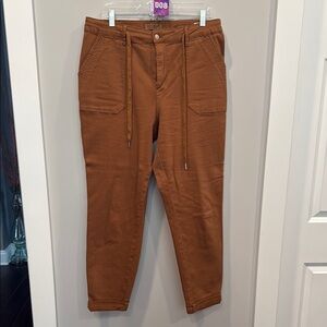 Judy Blue Brown Straight Leg Jeans Relaxed Fit